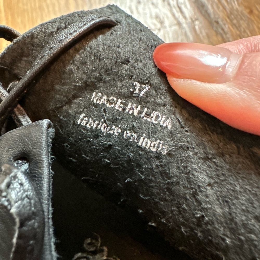 Free People Christie Flatform Mules Black Sandals with Open Back - Picture 5 of 7